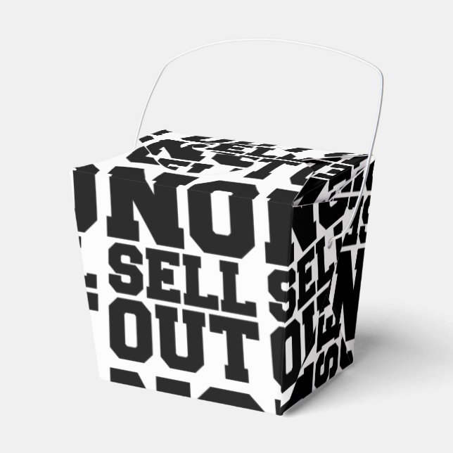 NO SELL OUT FAVOR BOXES (Front Side)