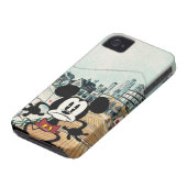 No Service | Alarmed Mickey Case-Mate iPhone Case (Bottom)