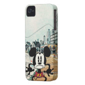 No Service | Alarmed Mickey Case-Mate iPhone Case (Back Left)