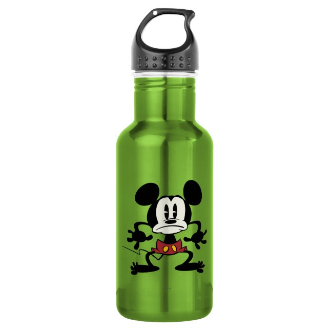 No Service | Alarmed Mickey Water Bottle (Front)
