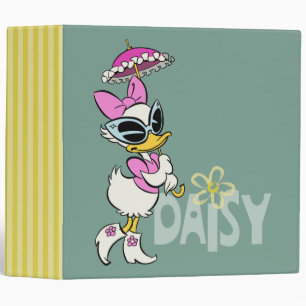 No Service Cool Daisy Duck 3 Ring Binder