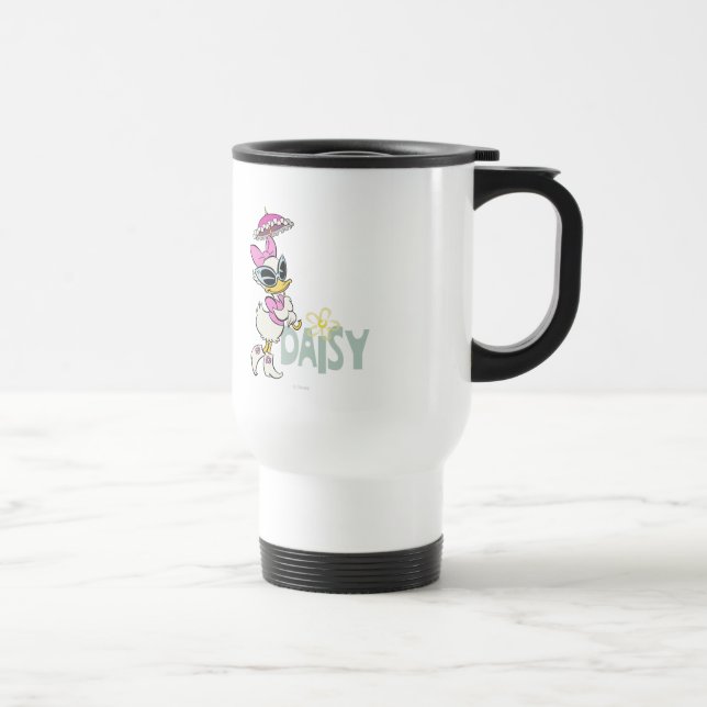 No Service | Cool Daisy Duck Travel Mug (Right)