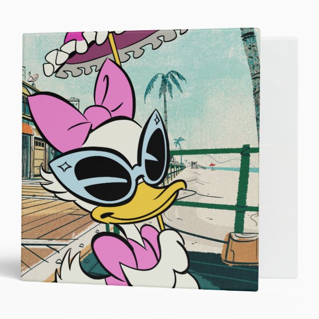 No Service | Daisy with Umbrella Binder (Front/Inside)