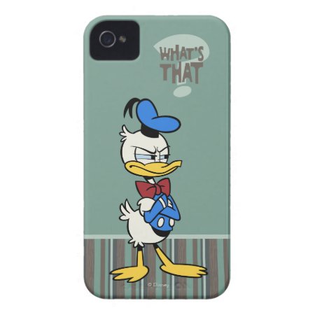 No Service | Donald Duck Iphone 4 Cover