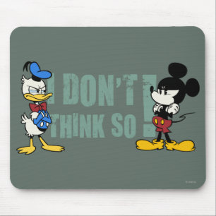 No Service   Mickey and Donald Mouse Pad