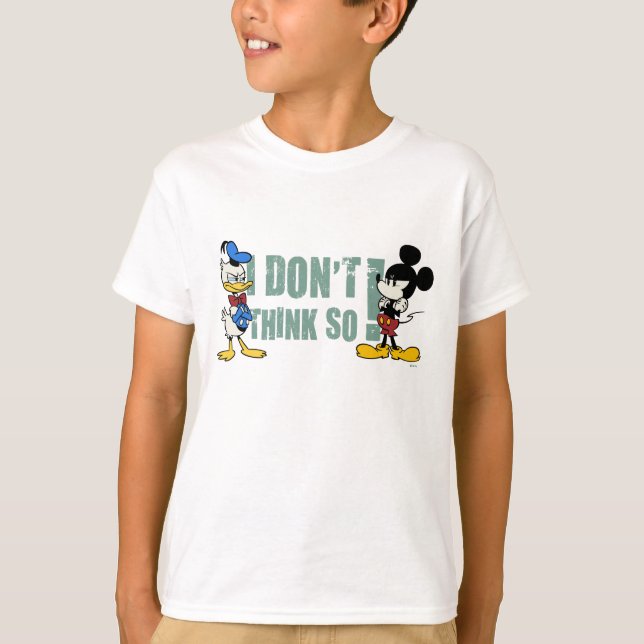 No Service | Mickey and Donald T-Shirt (Front)