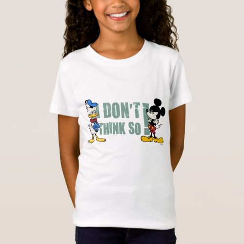 No Service  Mickey and Donald T_Shirt