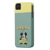 No Service | Mickey - Eeeek! Case-Mate iPhone Case (Back Left)