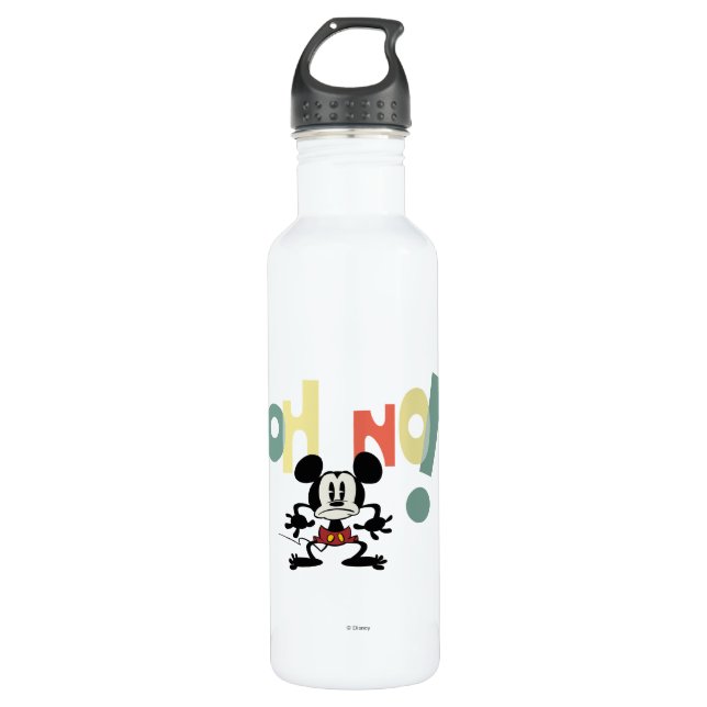 No Service | Mickey - Oh No! Water Bottle (Front)