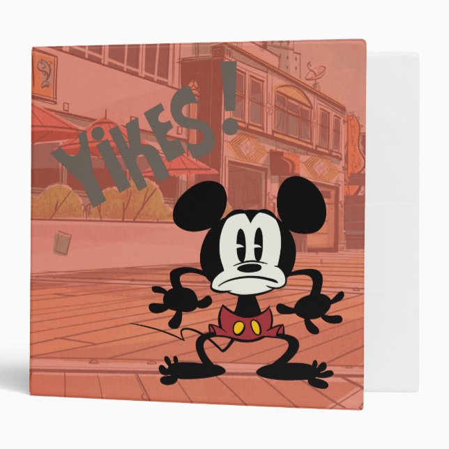 No Service | Mickey - Yikes! Binder (Front/Inside)