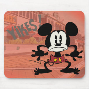 No Service   Mickey - Yikes! Mouse Pad