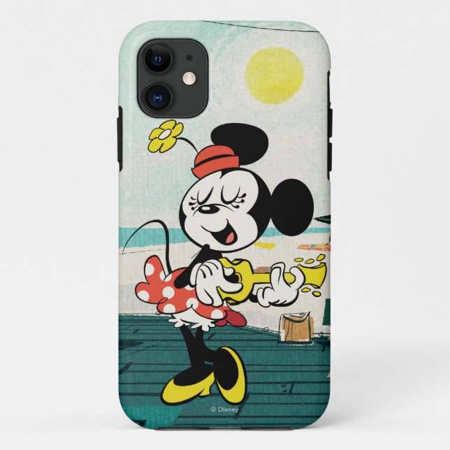 No Service | Minnie with Guitar Case-Mate iPhone Case (Back)