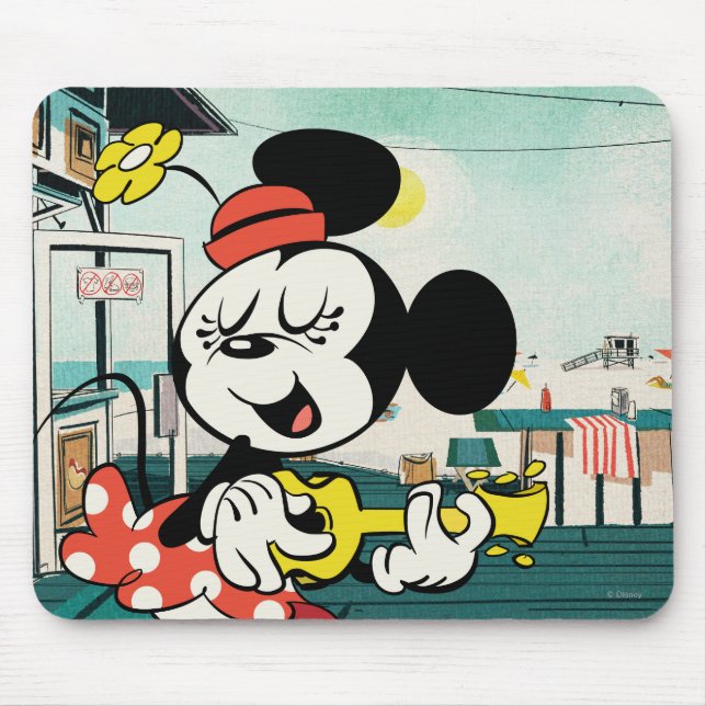 No Service | Minnie with Guitar Mouse Pad (Front)