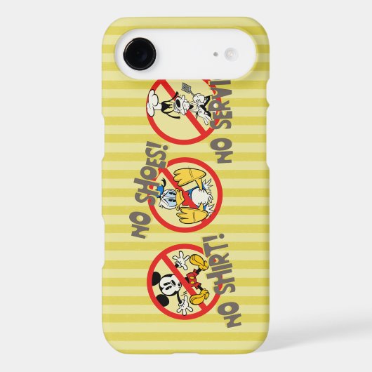 No Service | No Shirts or Shoes iPod Touch Case (Back)