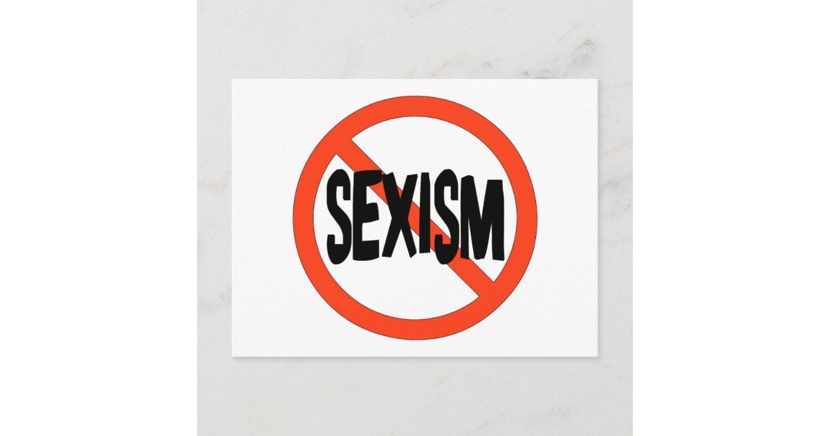 no sexism shirt