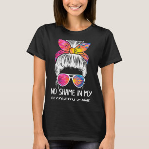 No Shame In My Recovery Game Sobriety Aa Na Anni T T-Shirt
