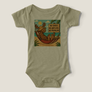 No Shoes, No Antlers, No Problem. Chill Summer Tee