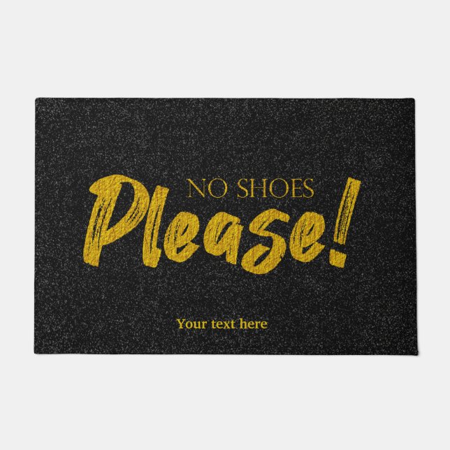 No shoes please doormat (Front)