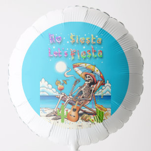 No Siesta Let's Fiesta Balloon