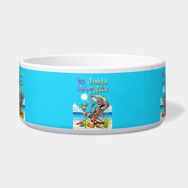 No Siesta Let's Fiesta Bowl (Front)