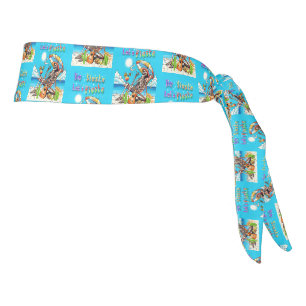 No Siesta Let's Fiesta Tie Headband