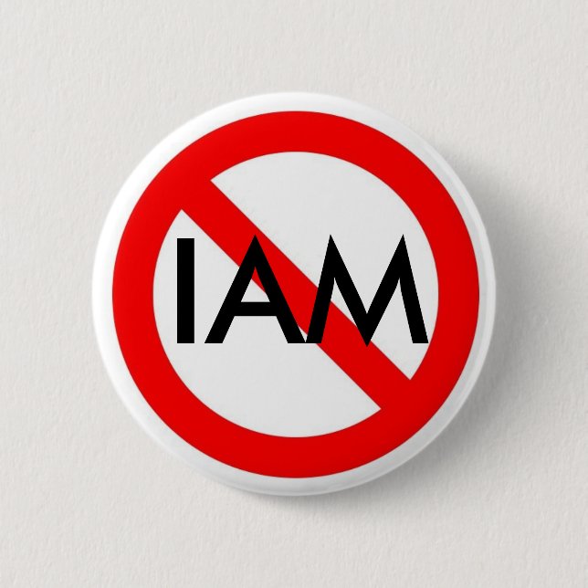no sign, IAM Button (Front)