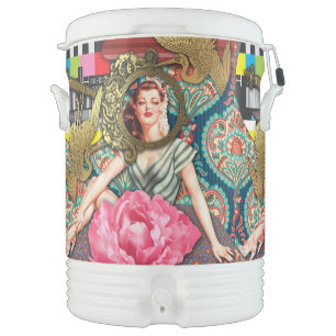 No-Signal - Cheeky Lady Beverage Cooler
