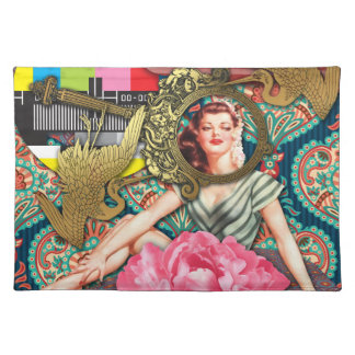 No-Signal - Cheeky Lady Cloth Placemat