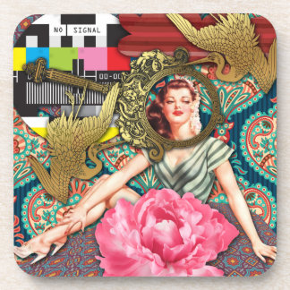 No signal - Cheeky Lady Coaster