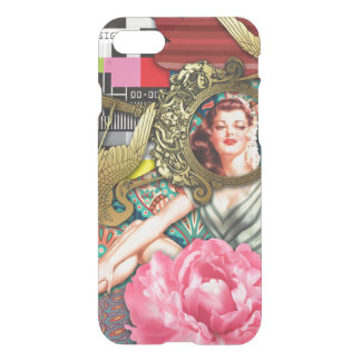 No-Signal - Cheeky Lady Digital Collage iPhone SE/8/7 Case