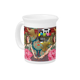 No-Signal - Cheeky Lady Drink Pitcher