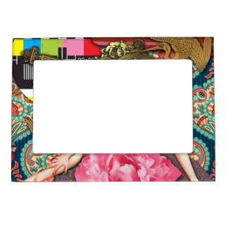No-Signal - Cheeky Lady Magnetic Frame