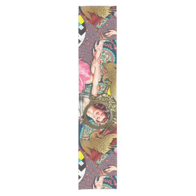 No-Signal - Cheeky Lady Short Table Runner (Front)