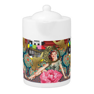 No-Signal - Cheeky Lady Teapot