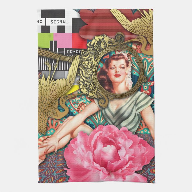 No-Signal - Cheeky Lady Towel (Vertical)