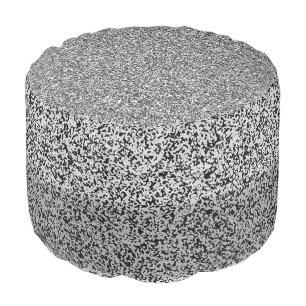 No signal Static White Noise TV Video seat chair Pouf