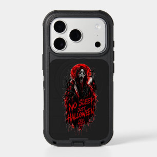 No Sleep Just Halloween Scream Gothic Horror Desig iPhone 17 Pro Case
