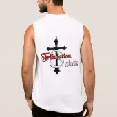 No Sleeves Sleeveless Shirt (Back)