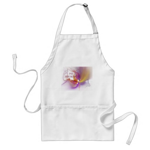 No smoking adult apron