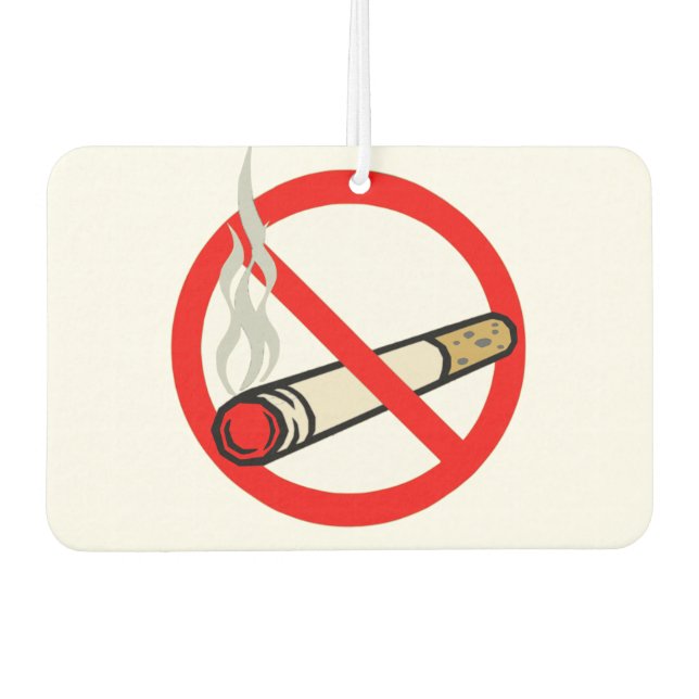 No Smoking Air Freshener (Front)