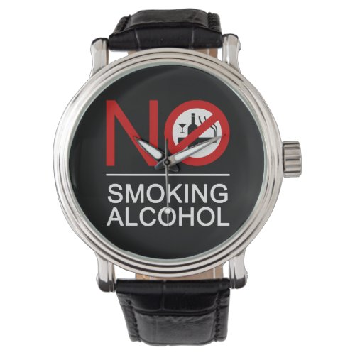 NO Smoking Alcohol  Thai Sign  Watch