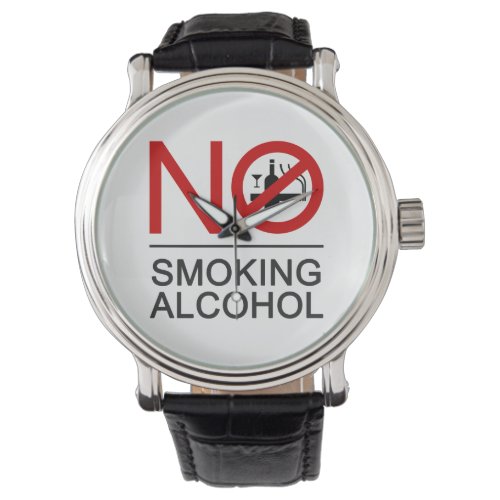 NO Smoking Alcohol  Thai Sign  Watch