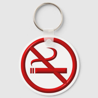 No Smoking / Anti-Smoking Keychain