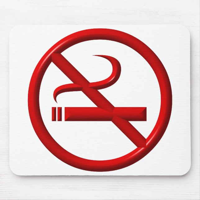 No Smoking / Anti-Smoking Mouse Pad (Front)