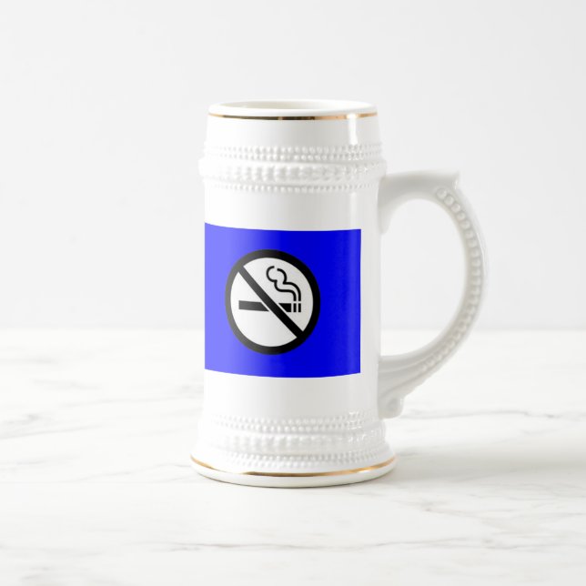 No Smoking Beer Stein (Right)