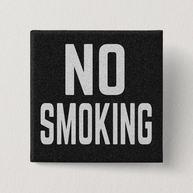 No Smoking Button (Front)
