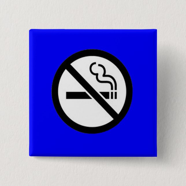 No Smoking Button (Front)