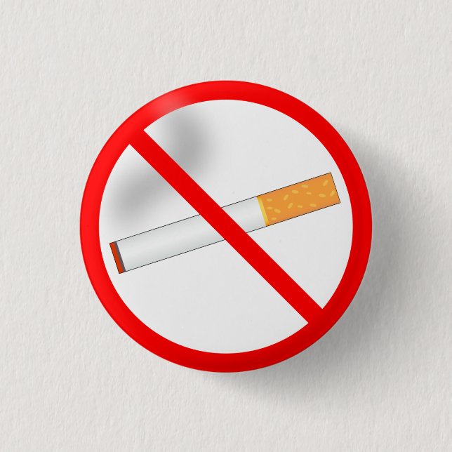 No Smoking Button (Front)