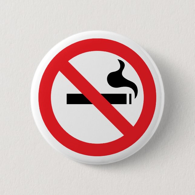 No Smoking Button (Front)