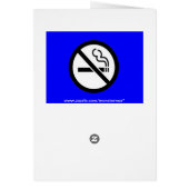 No Smoking Cards (Back)